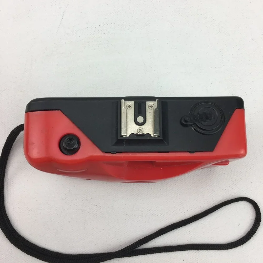 Vintage Red Camera 35mm Film Strip Wrist Strap